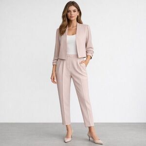 Aritzia Babaton Power Waist Blazer Cohen Pant Women’s Pastel Pink 6